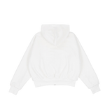 V1 White Zip Up